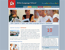 Tablet Screenshot of deltalang.com